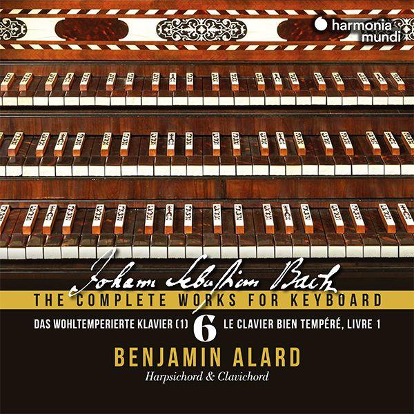 Johann Sebastian Bach: The Complete Works for Keyboard, Vol. 6 "Das Wohltemperierte Klavier" - Front Cover