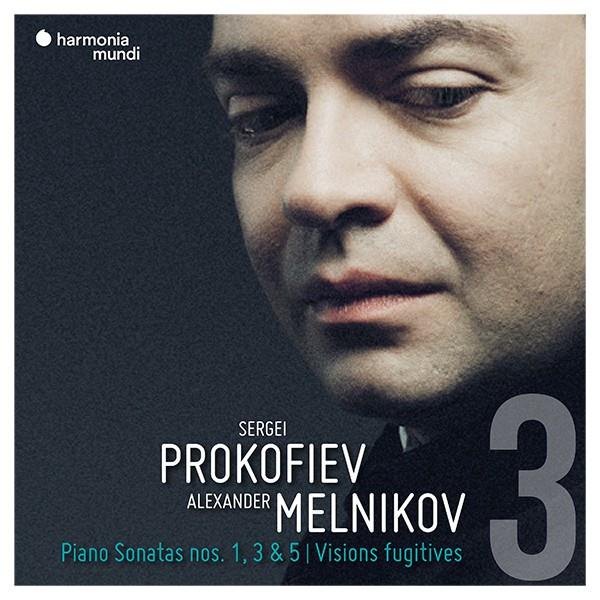 Prokofiev: Piano Sonatas Nos. 1, 3 & 5, Visions fugitives - Front Cover
