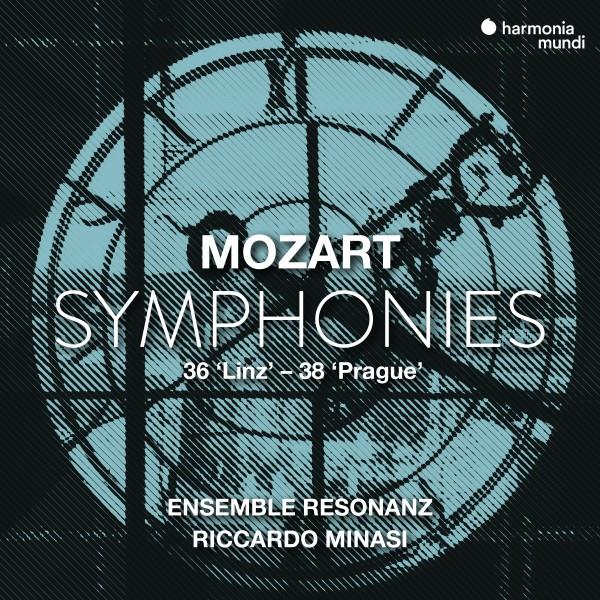 Mozart: Symphonies Nos. 36 "Linz" & 38 "Prague" - Front Cover