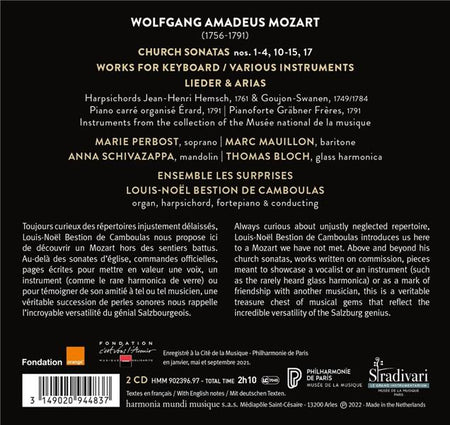 An Unexpected Mozart - Front Cover