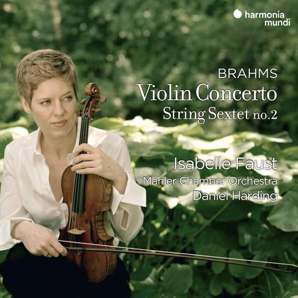 Brahms: Violin Concerto & String Sextet No. 2 - Front Cover