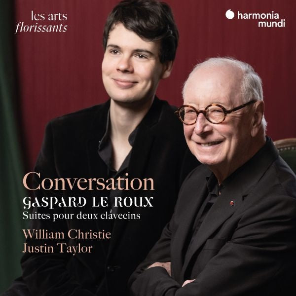 "Conversation" - Gaspard Le Roux: Suites for 2 Harpsichords - Front Cover