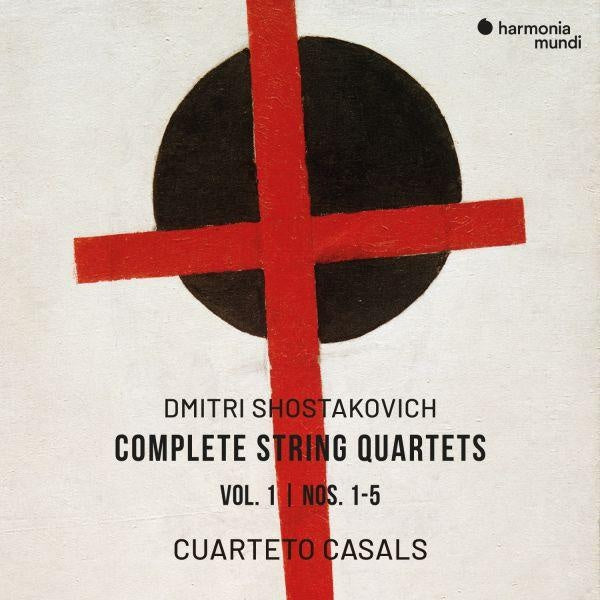 Shostakovich: Complete String Quartets, Vol. 1 (Nos. 1-5) - Front Cover