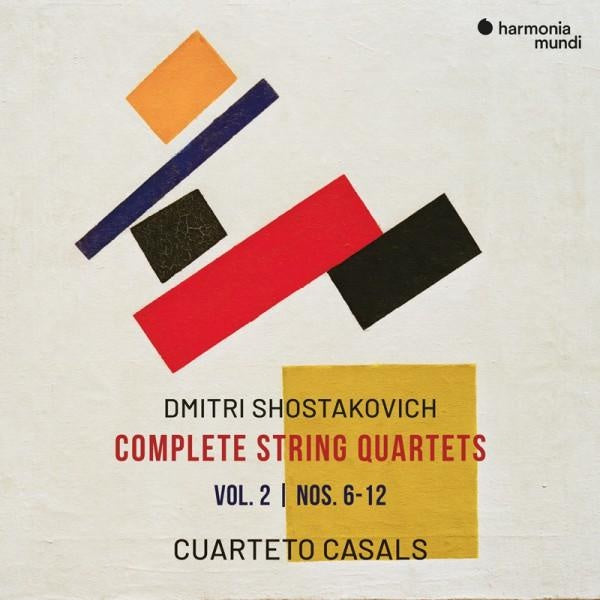 Shostakovich: Complete String Quartets, Vol. 2, Nos. 6-12 - Front Cover