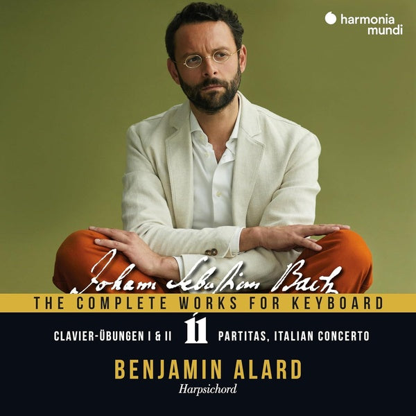 J. S. Bach: The Complete Works for Keyboard, Vol. 11: Clavier-Übungen I & II - Front Cover