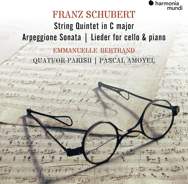 Schubert: String Quintet - Arpeggione Sonata - Lieder - Front Cover
