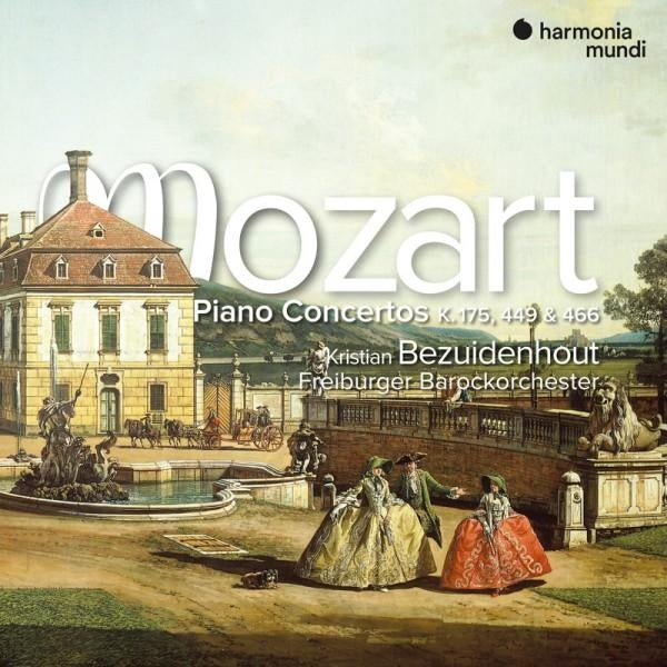 Mozart : Piano Concertos K. 175, 449 & 466 - Front Cover