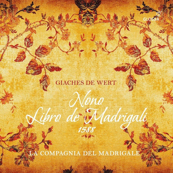 Giaches de Wert, Nono libro de madrigali - Front Cover