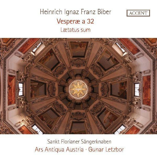 Heinrich Ignaz Franz Biber Vesperae A 32 - Front Cover