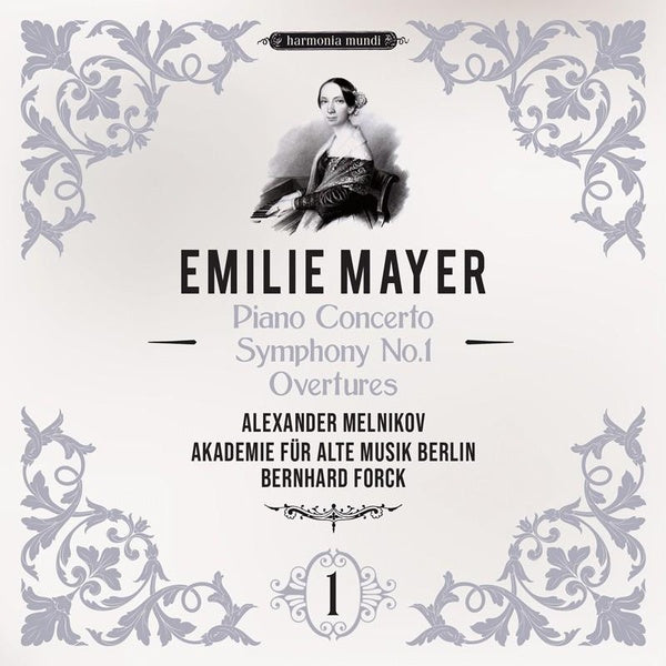 Emilie Mayer : Piano Concerto - Symphonie Numéro 1 - Overtures : Symphonic Works, Voumel  1 - Front Cover