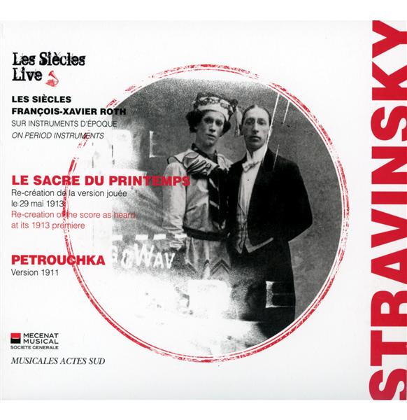 Le sacre du printemps (version 1913) - Pétrouchka - Front Cover