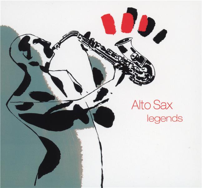 Alto sax legends - Front Cover