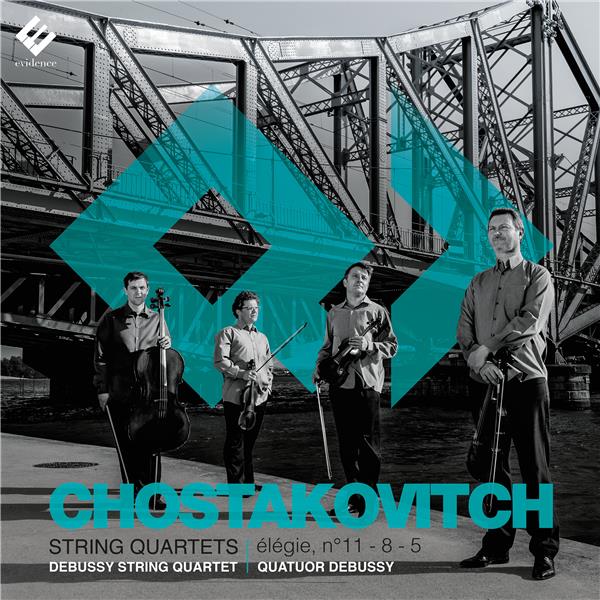 Quatuors à cordes n° 5, 8 & 11 - Front Cover