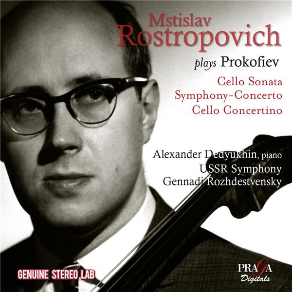 Mstislav Rostropovitch joue Prokofiev - Front Cover