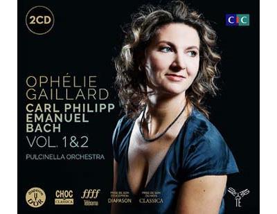 Carl Philipp Emanuel Bach vol. 1 & 2 - Front Cover