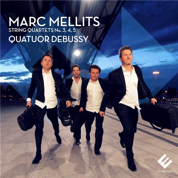 Strings quartets No 3, 4, 5 - Front Cover