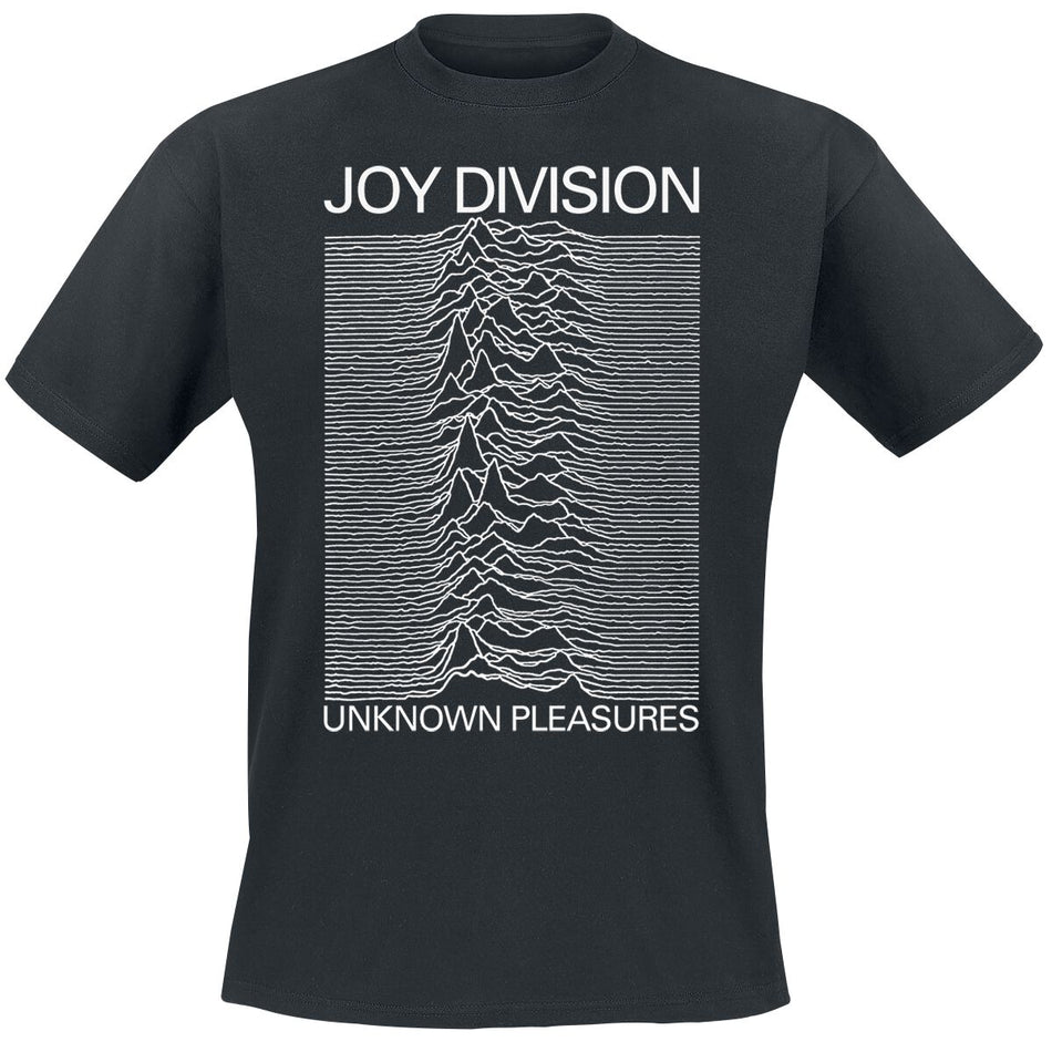 T-Shirt Manches courtes  de Joy Division - Unknown pleasures - S à XXL - pour Homme - noir - Joy Division