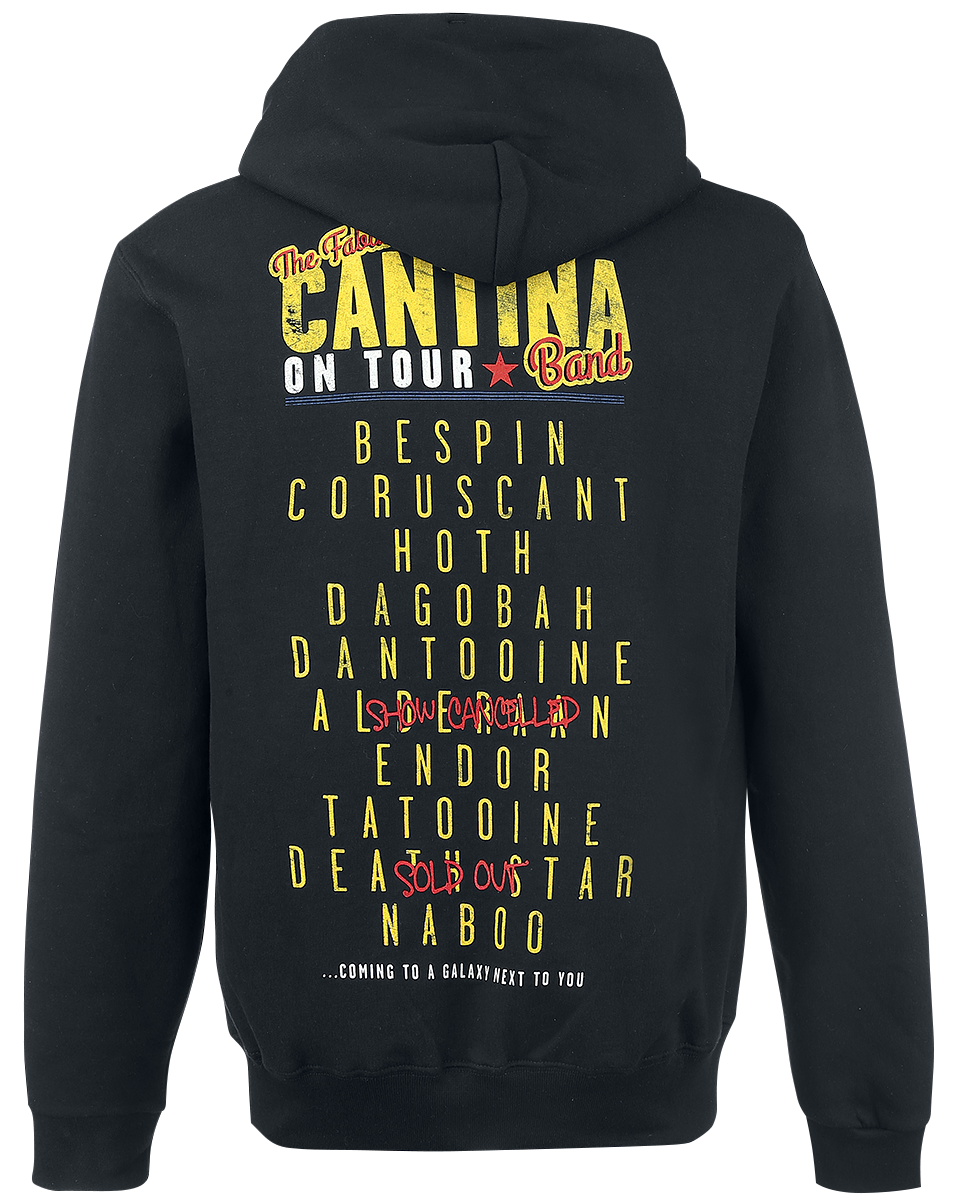 Sweat-shirt à capuche Disney de Star Wars - S à XXL - pour Homme - noir - Star Wars - View 2