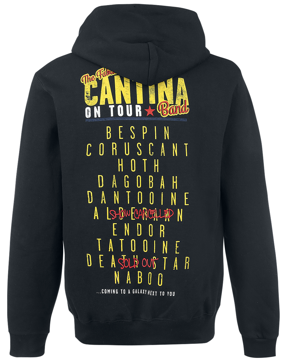 Sweat-shirt à capuche Disney de Star Wars - S à XXL - pour Homme - noir - Star Wars - View 2