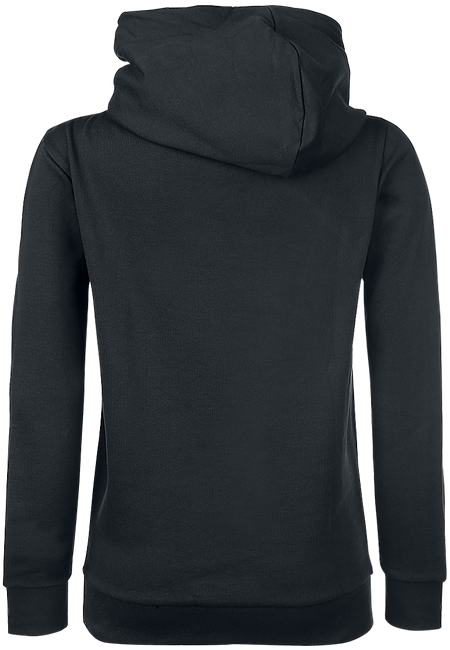 Sweat-shirt à capuche Gothic de Pussy Deluxe - Cross Over Dotty - S à 3XL - pour Femme - noir - Pussy Deluxe - View 2