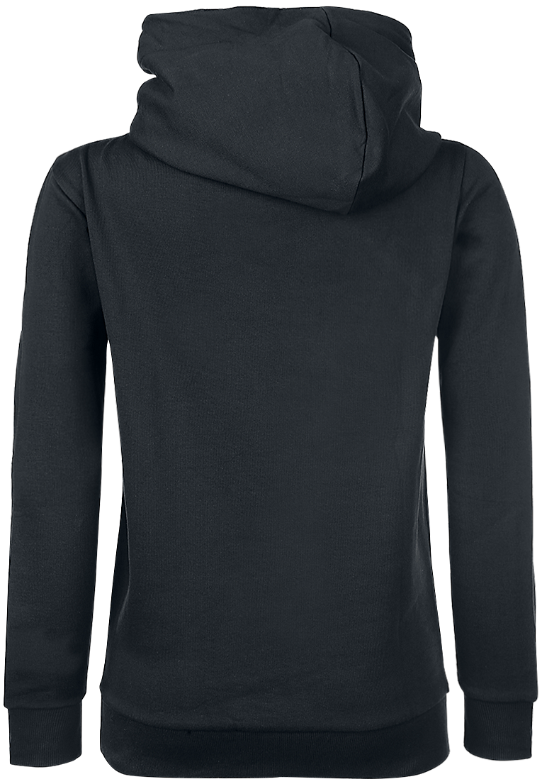 Sweat-shirt à capuche Gothic de Pussy Deluxe - Cross Over Dotty - S à XL - pour Femme - noir - Pussy Deluxe - View 2