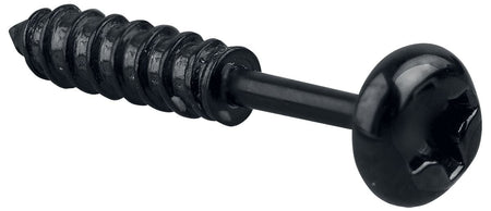 Set de boucles d'oreilles Gothic de etNox hard and heavy - Vis - pour Unisexe - noir - etNox hard and heavy