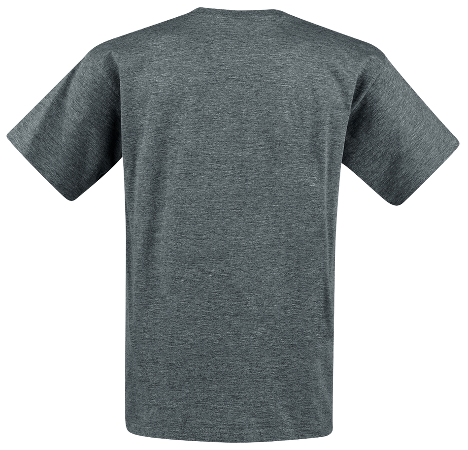 T-Shirt Manches courtes  de Pink Floyd - The Dark Side Of The Moon - Liverpool 1972 - S à XXL - pour Homme - gris chiné - Pink Floyd - View 2