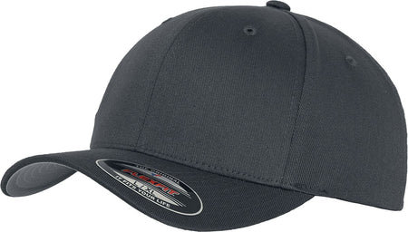Casquette  de Flexfit - Wooly Combed - pour Unisexe - gris foncé - Flexfit