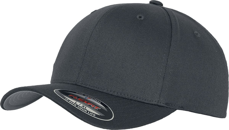 Casquette  de Flexfit - Wooly Combed - pour Unisexe - gris foncé - Flexfit