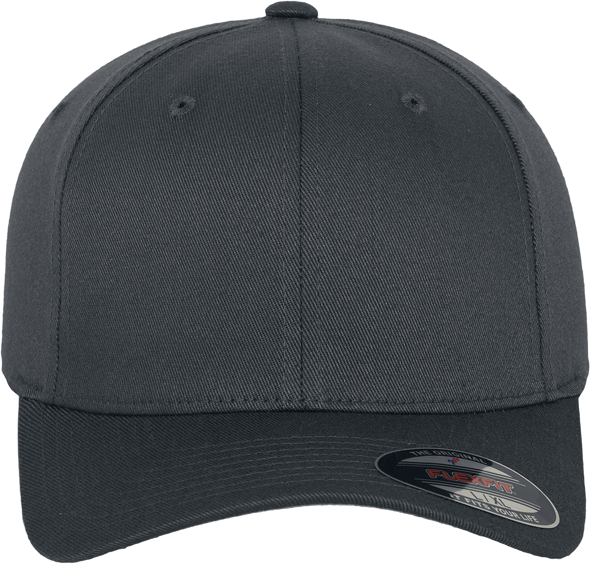 Casquette  de Flexfit - Wooly Combed - pour Unisexe - gris foncé - Flexfit - View 2