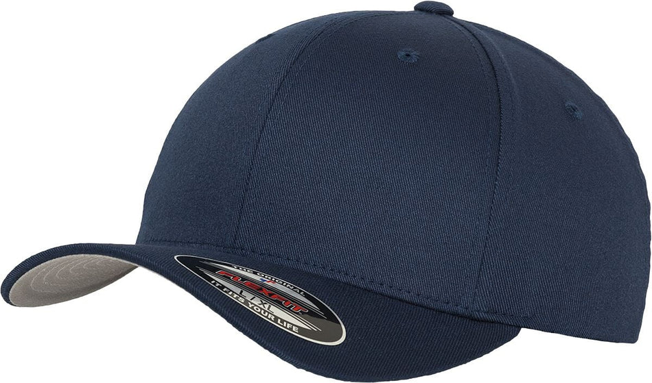 Casquette  de Flexfit - Wooly Combed - pour Unisexe - marine - Flexfit