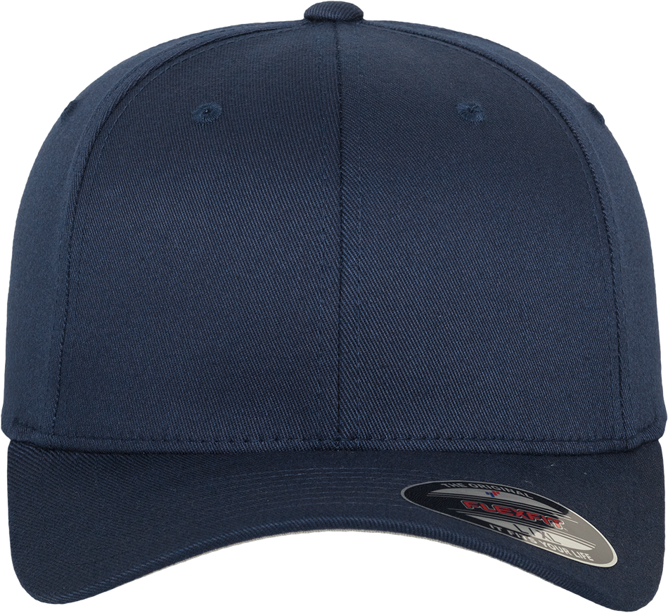 Casquette  de Flexfit - Wooly Combed - pour Unisexe - marine - Flexfit - View 2