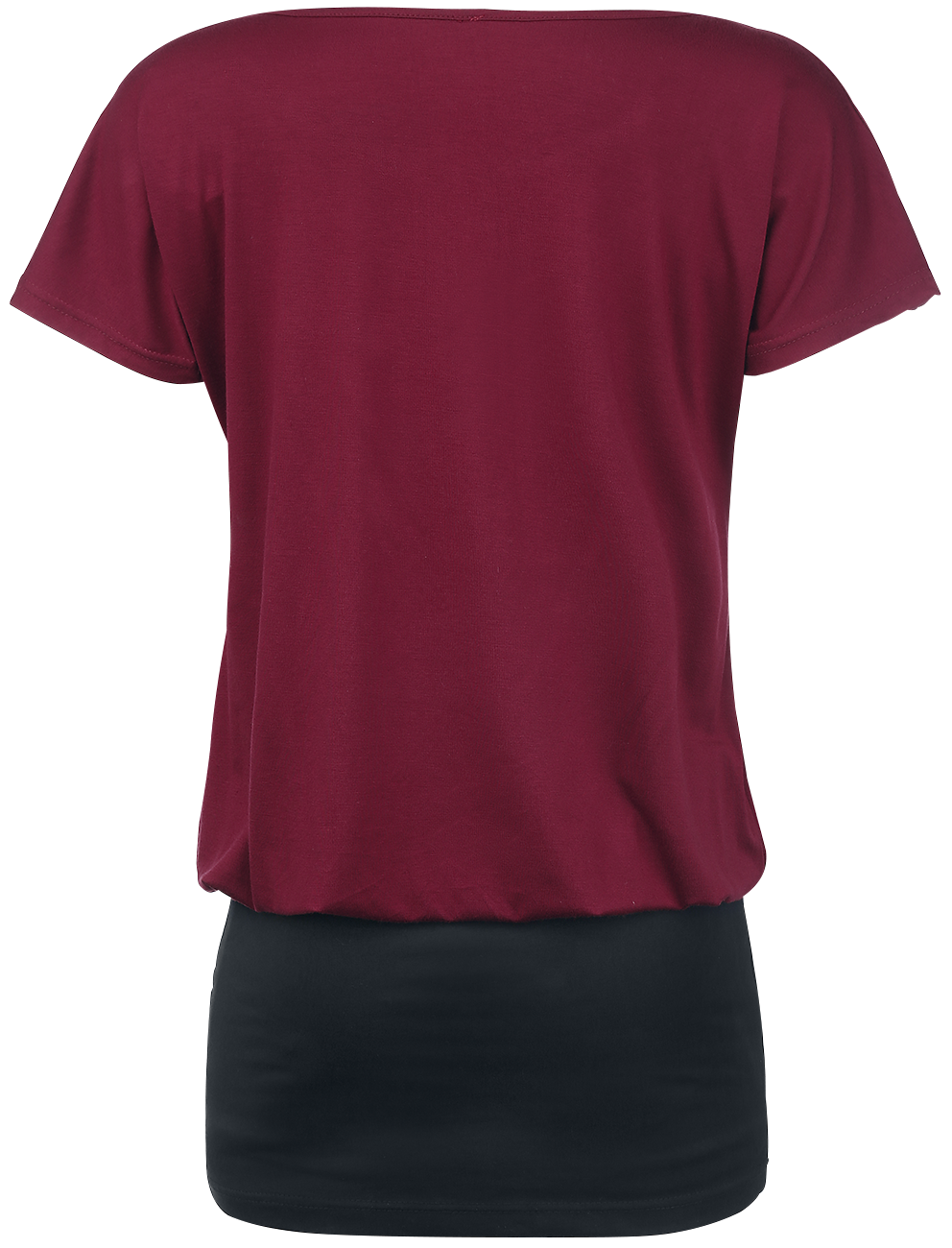 Robe courte  de RED by EMP - Hold Loosely - XS à XXL - pour Femme - bordeaux/noir - RED by EMP - View 2