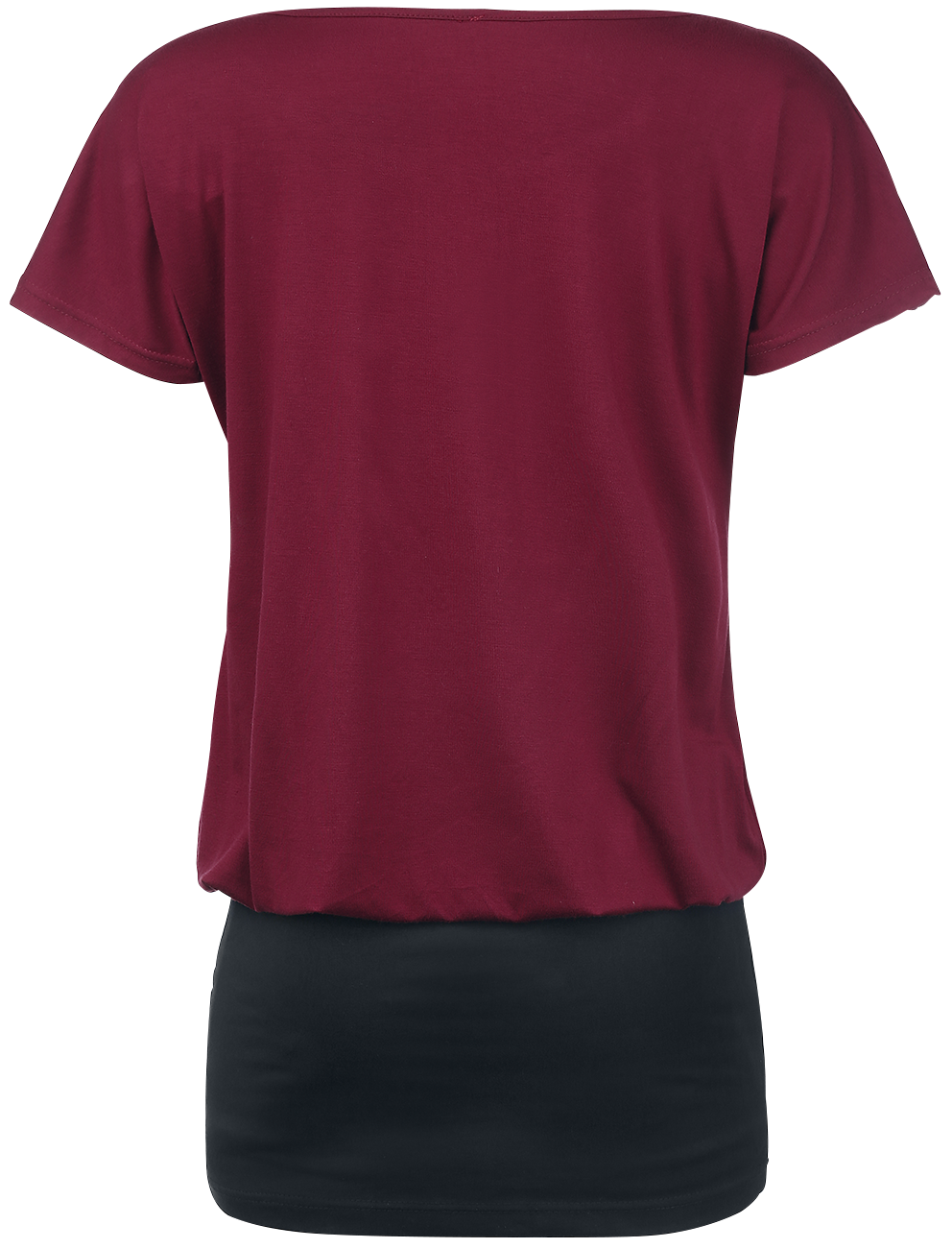 Robe courte  de RED by EMP - Hold Loosely - XS à XXL - pour Femme - bordeaux/noir - RED by EMP - View 2