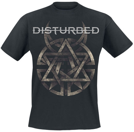 T-Shirt Manches courtes  de Disturbed - Symbol - M à 3XL - pour Homme - noir - Disturbed