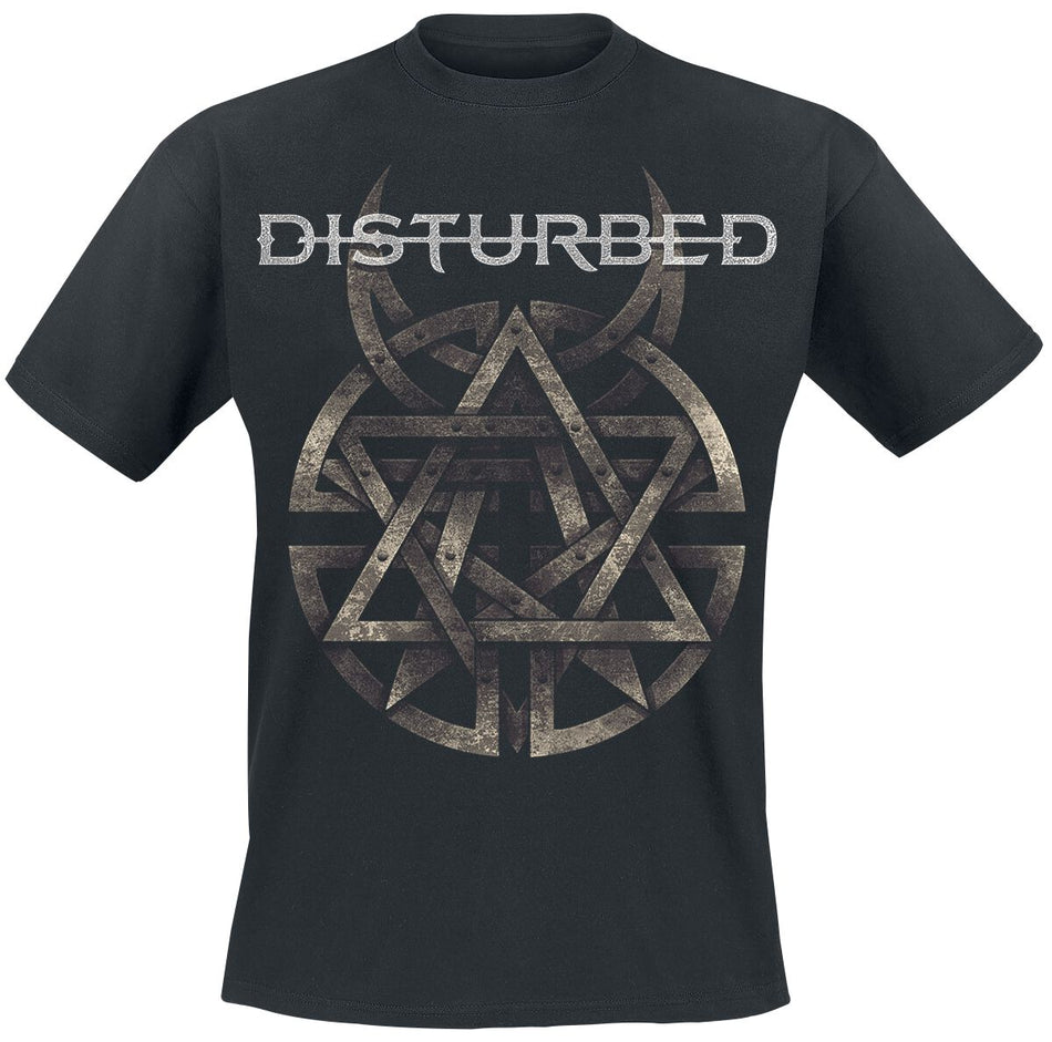 T-Shirt Manches courtes  de Disturbed - Symbol - M à 3XL - pour Homme - noir - Disturbed