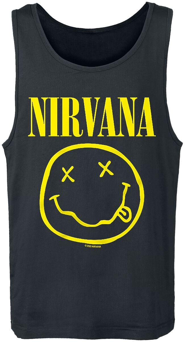Débardeur  de Nirvana - Logo - S à M - pour Homme - noir - Nirvana
