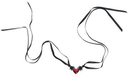 Serre-cou Gothic de Alchemy Gothic - Blood Heart - pour Femme - Standard - Alchemy Gothic - View 2
