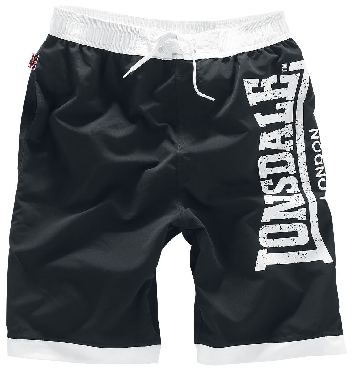 Short de bain  de Lonsdale London - Clennel - S à 5XL - pour Homme - noir - Lonsdale London