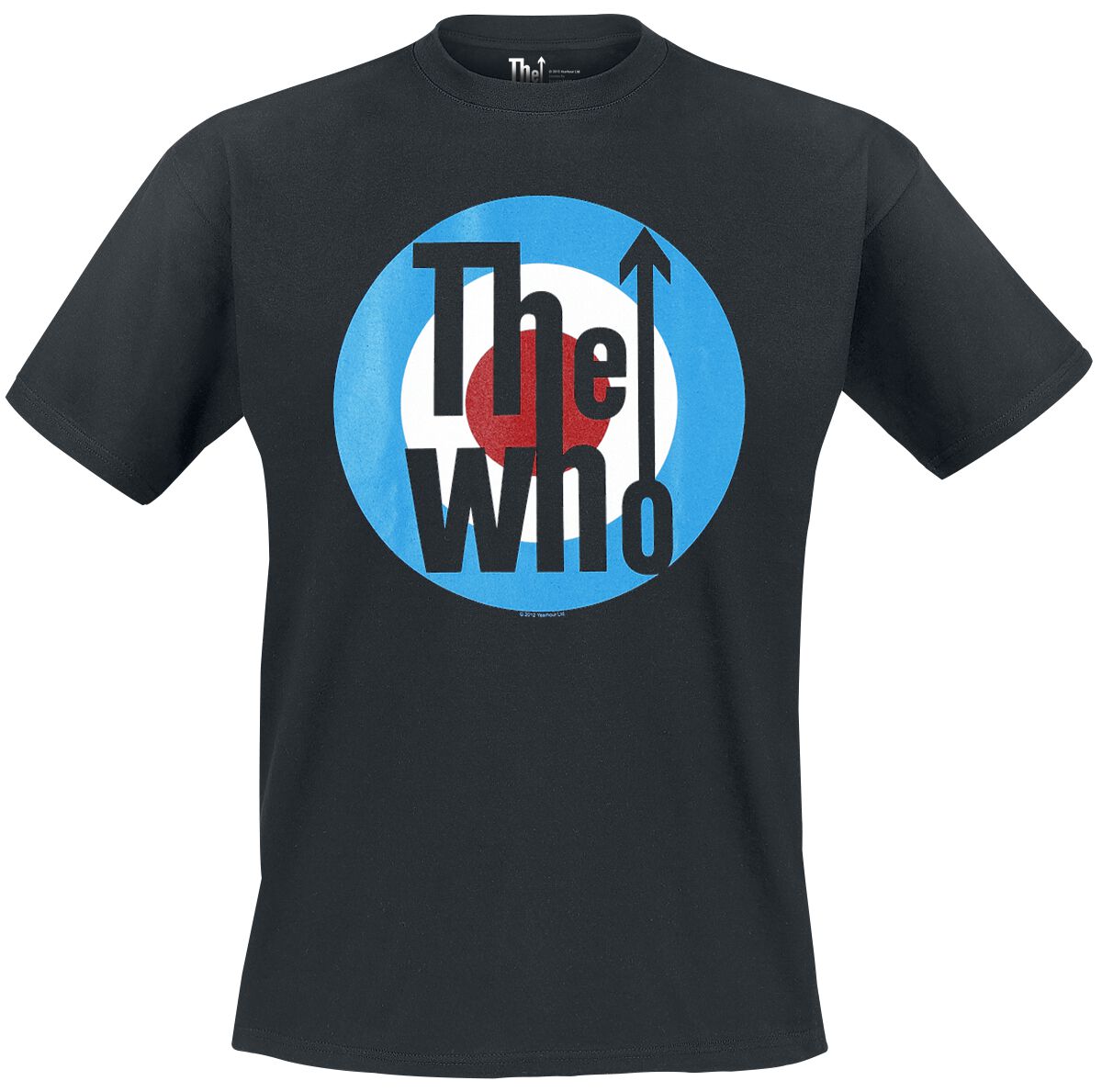 T-Shirt Manches courtes  de The Who - Classic Logo - M à XXL - pour Homme - noir - The Who