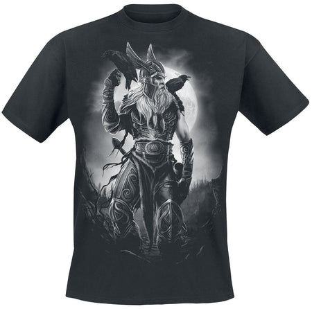 T-Shirt Manches courtes  de Toxic Angel - Odin - S à 4XL - pour Homme - noir - Toxic Angel