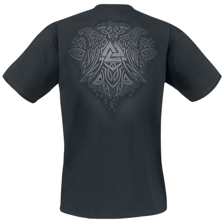 T-Shirt Manches courtes  de Toxic Angel - Odin - S à 4XL - pour Homme - noir - Toxic Angel - View 2