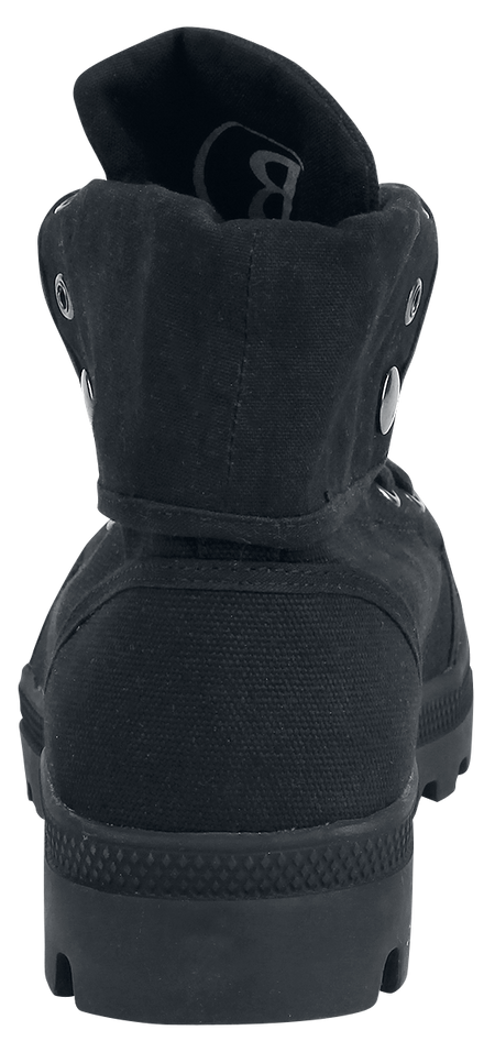 Bottes  de Brandit - Chaussures Militaires Montantes En Toile - EU36 à EU46 - pour Unisexe - noir - Brandit - View 2