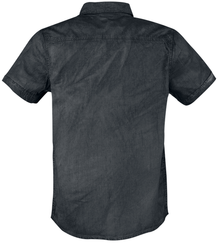 Chemise manches courtes  de Brandit - Roadstar - S à XL - pour Homme - noir - Brandit - View 2