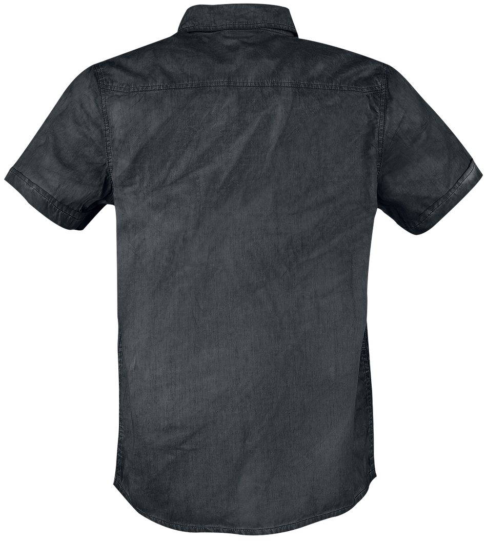 Chemise manches courtes  de Brandit - Roadstar - S à XL - pour Homme - noir - Brandit - View 2