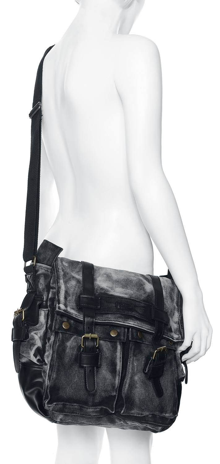 Sac à bandoulière  de Brandit - Park Avenue - pour Femme - noir/noir - Brandit - View 2