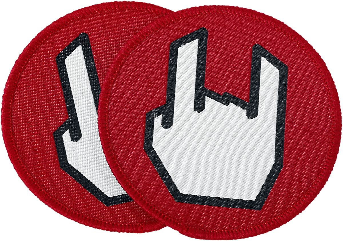 Patch  de Collection Spéciale EMP - Patch - Rockhand-Logo - pour Indifférent - Standard - Collection Spéciale EMP