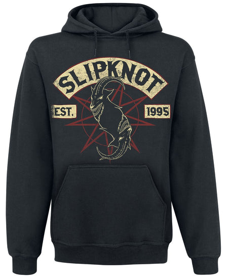 Sweat-shirt à capuche  de Slipknot - Iowa Des Moines - S à XL - pour Homme - noir - Slipknot