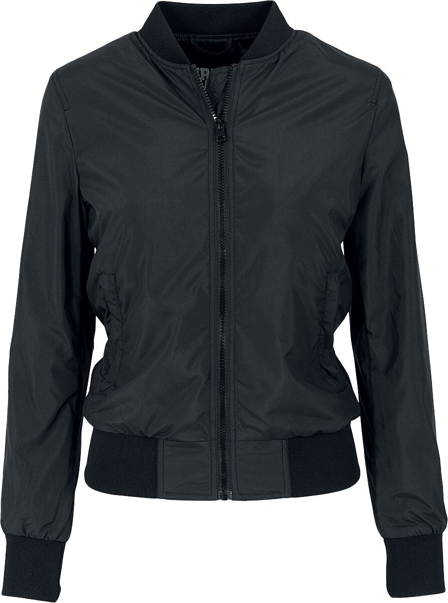 Veste mi-saison  de Urban Classics - Blouson léger Femme - XS à XL - pour Femme - noir - Urban Classics