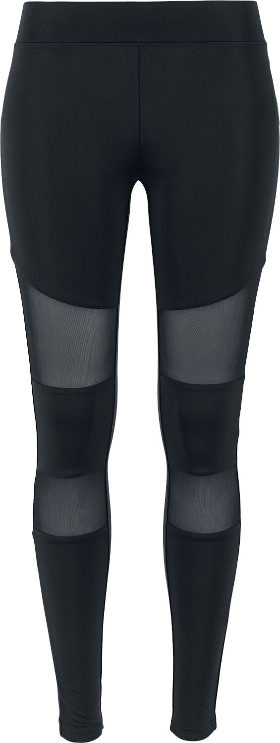 Legging  de Urban Classics - Leggings Tech Mesh - XS à 5XL - pour Femme - noir - Urban Classics